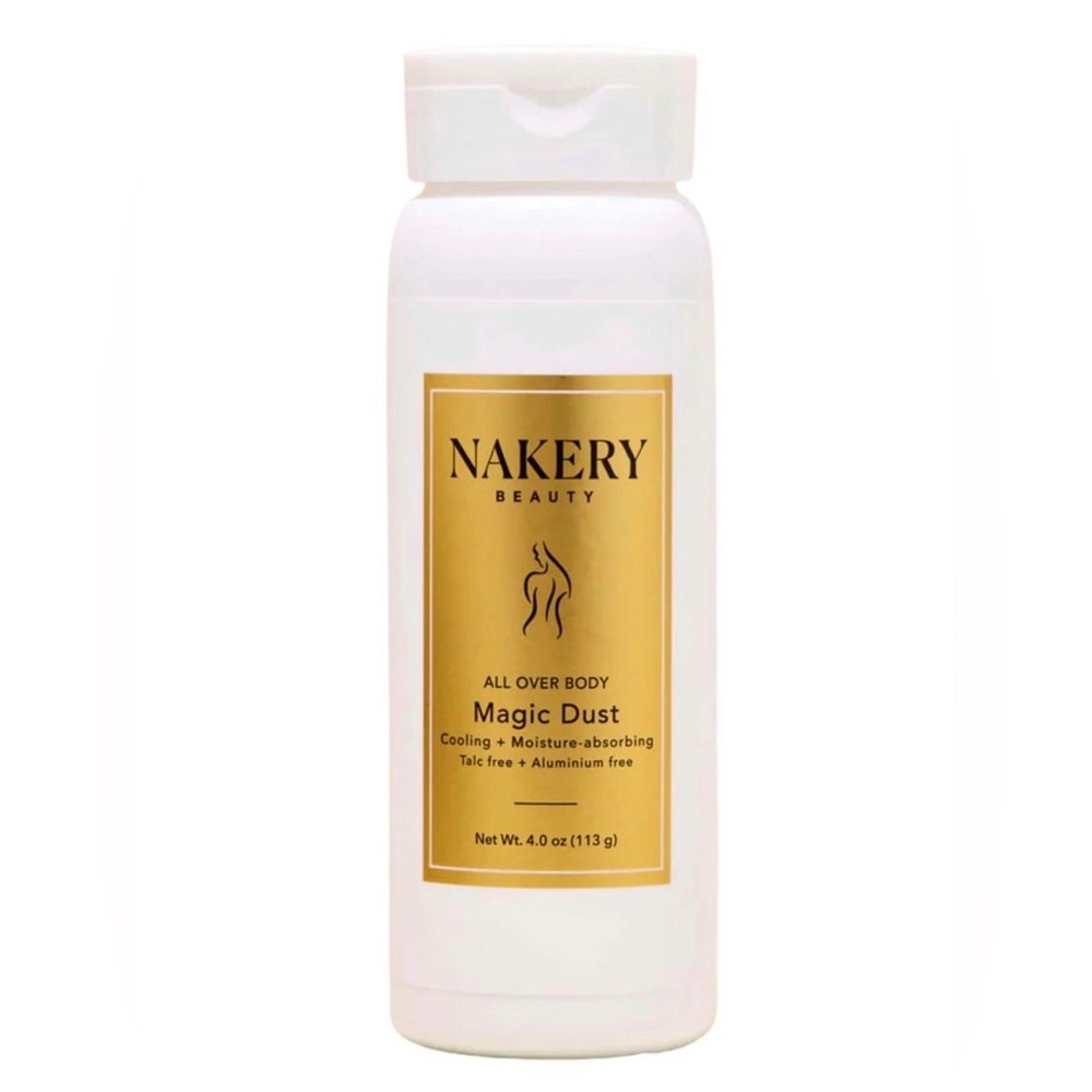 Nakery Beauty All Over Body Magic Dust Talc and Aluminum Free Powder. 4oz